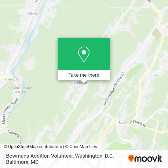 Bowmans Addition Volunteer map