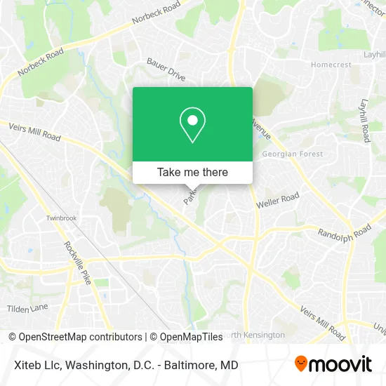 Xiteb Llc map