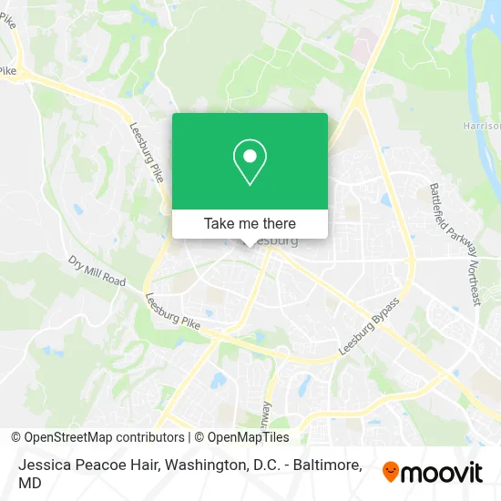 Jessica Peacoe Hair map