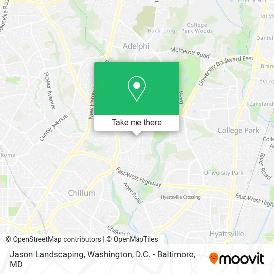 Jason Landscaping map