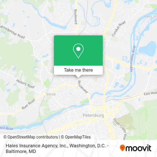 Hales Insurance Agency, Inc. map