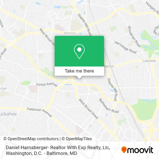 Daniel Harnsberger- Realtor With Exp Realty, Llc map