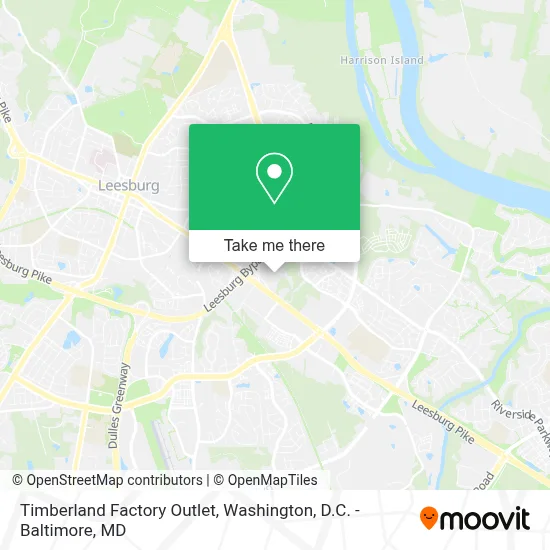 Timberland Factory Outlet map
