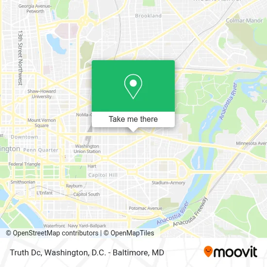 Truth Dc map