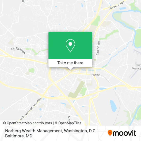 Norberg Wealth Management map