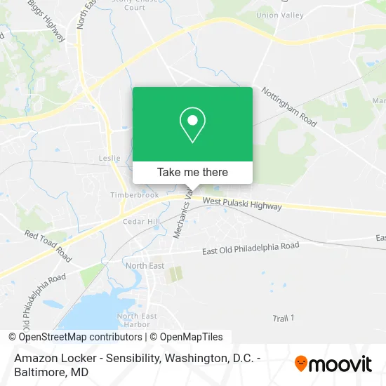 Amazon Locker - Sensibility map