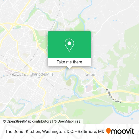 The Donut Kitchen map