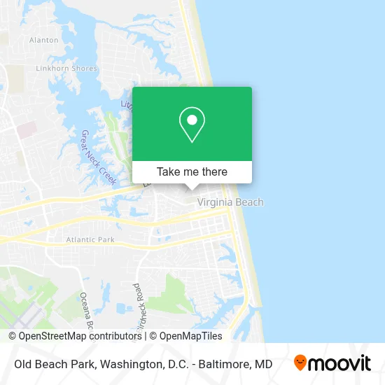 Old Beach Park map
