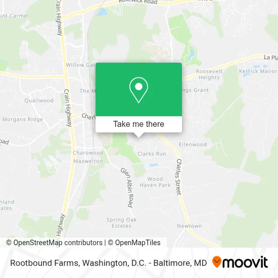Rootbound Farms map