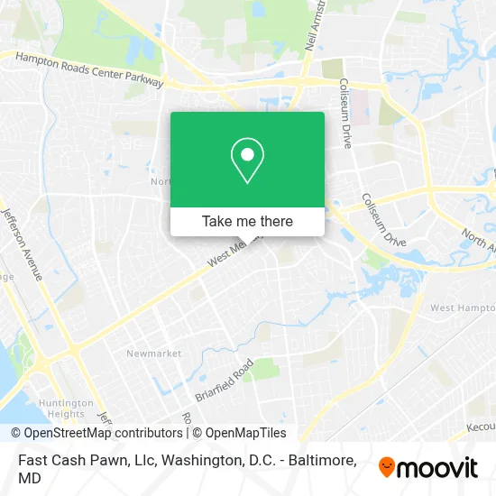 Fast Cash Pawn, Llc map