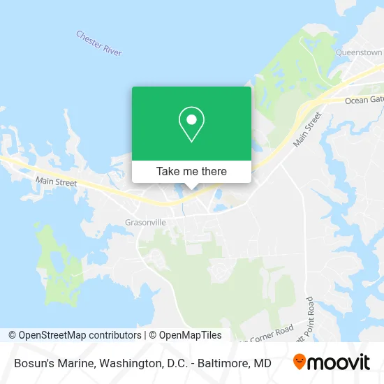 Bosun's Marine map