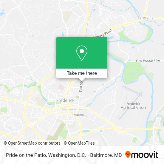 Pride on the Patio map