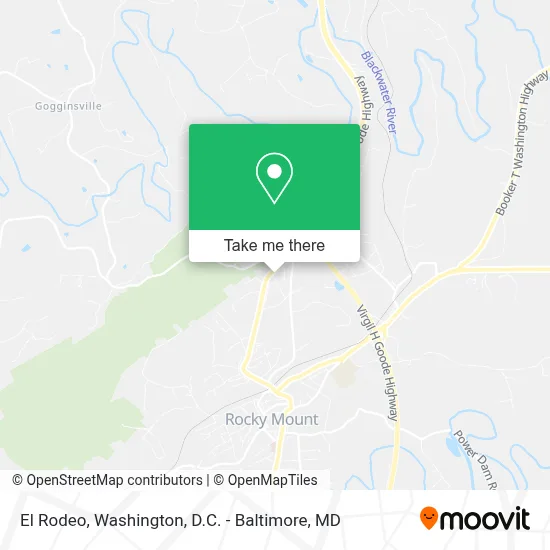 El Rodeo map