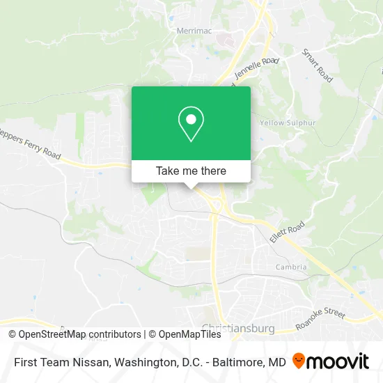 First Team Nissan map