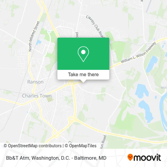 Bb&T Atm map
