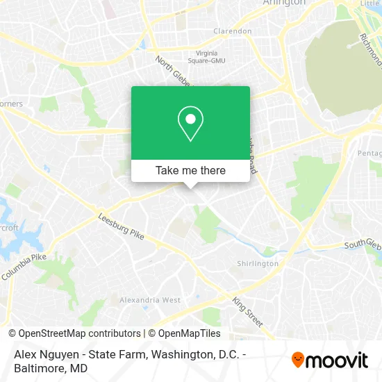 Alex Nguyen - State Farm map
