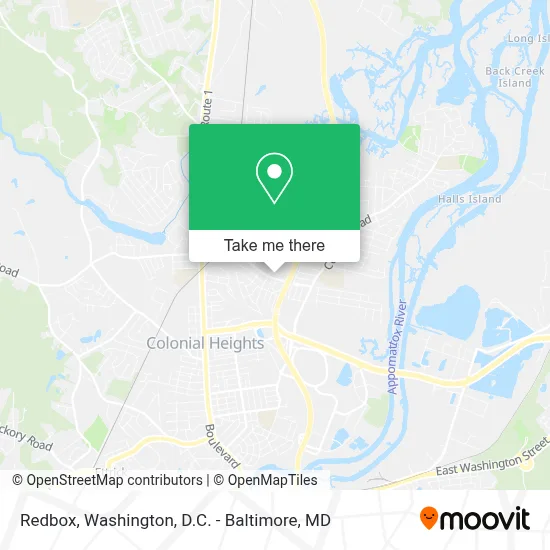 Redbox map