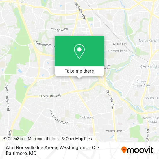 Atm Rockville Ice Arena map