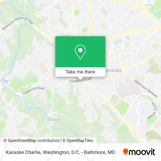 Karaoke Charlie map