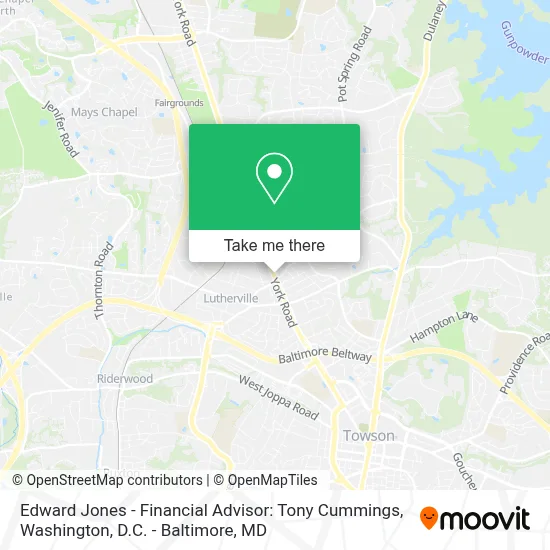 Edward Jones - Financial Advisor: Tony Cummings map