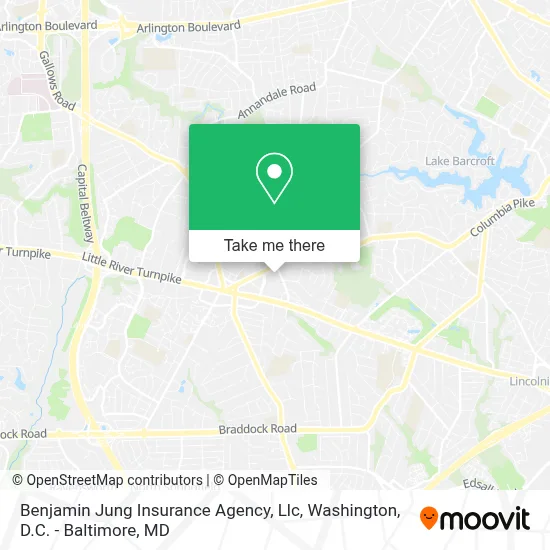 Benjamin Jung Insurance Agency, Llc map