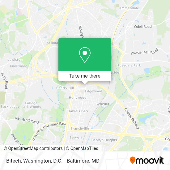 Bitech map