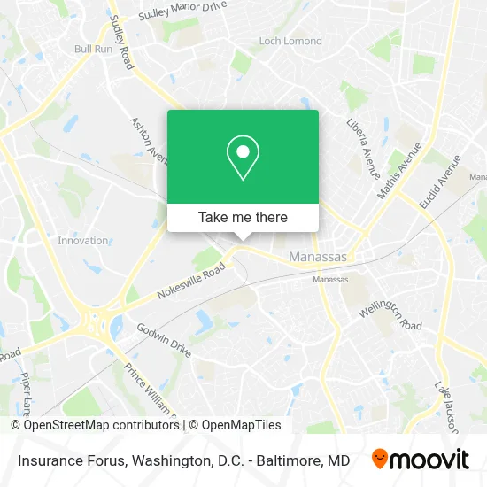 Insurance Forus map