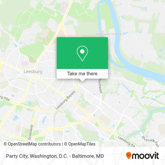 Party City map