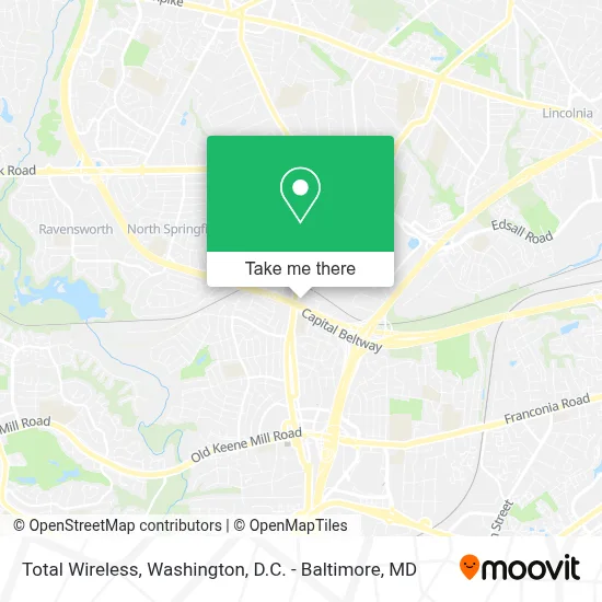 Total Wireless map