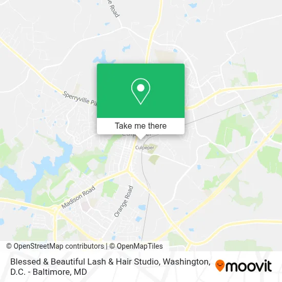 Blessed & Beautiful Lash & Hair Studio map