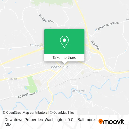 Downtown Properties map