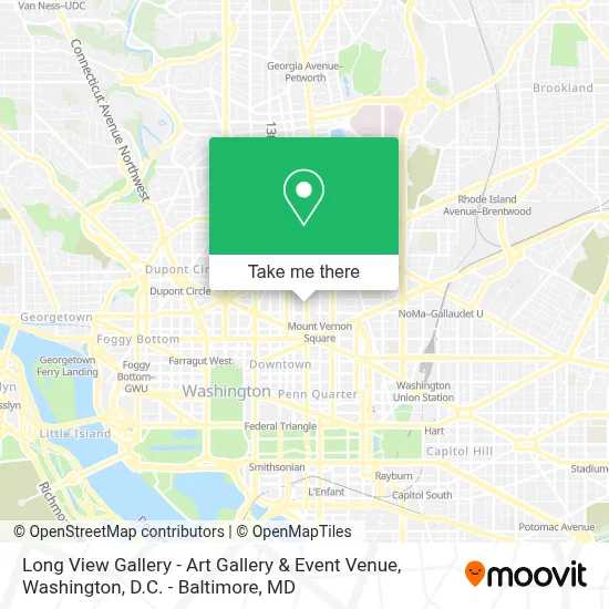 Long View Gallery - Art Gallery & Event Venue map