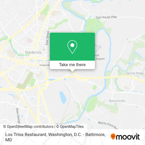 Los Trios Restaurant map