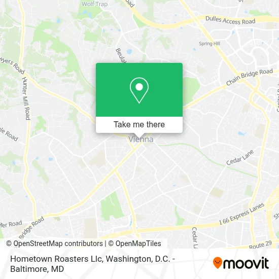 Hometown Roasters Llc map