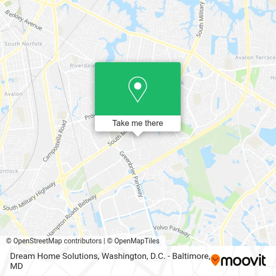 Dream Home Solutions map