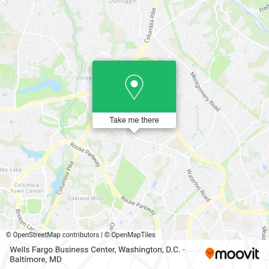 Wells Fargo Business Center map