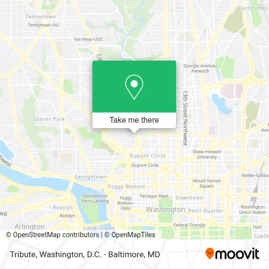 Tribute map