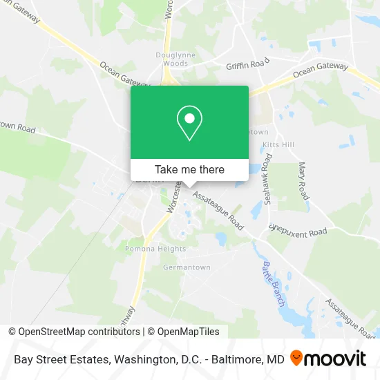 Bay Street Estates map