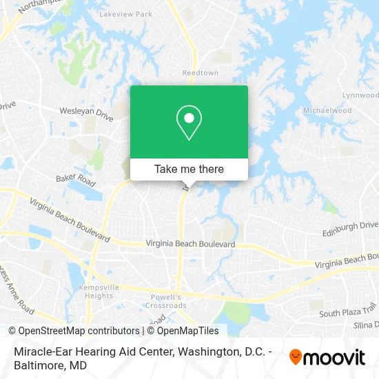 Miracle-Ear Hearing Aid Center map