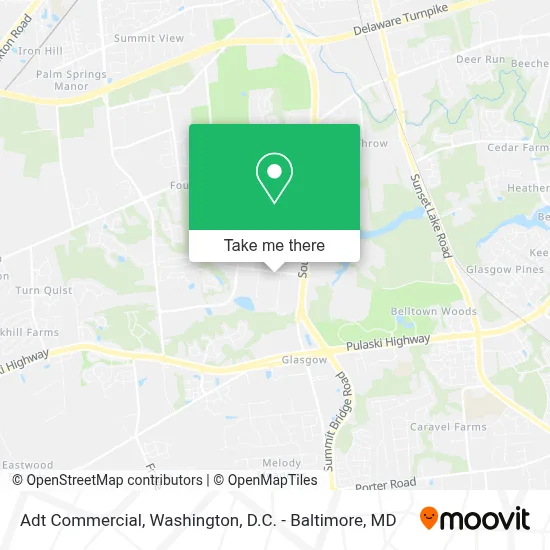 Adt Commercial map