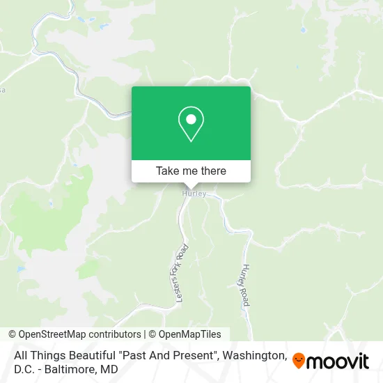 All Things Beautiful "Past And Present" map