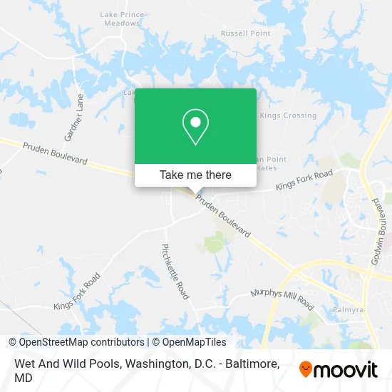 Wet And Wild Pools map