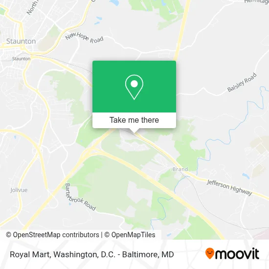 Royal Mart map