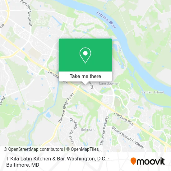 T'Kila Latin Kitchen & Bar map
