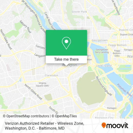 Verizon Authorized Retailer - Wireless Zone map