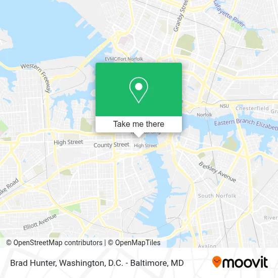 Brad Hunter map