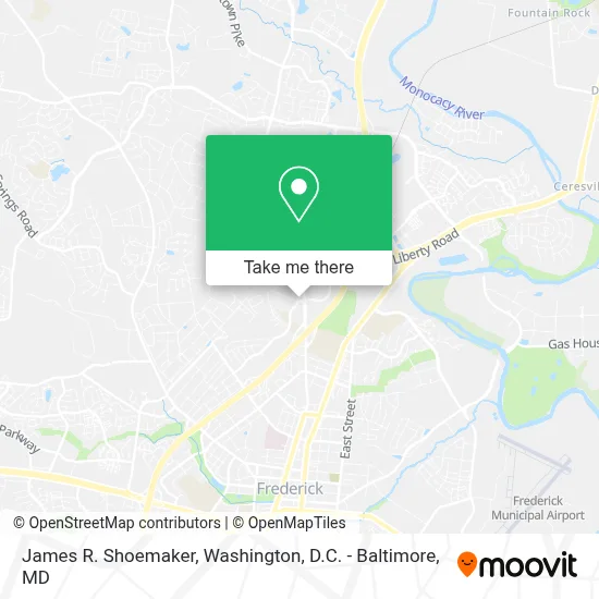 James R. Shoemaker map