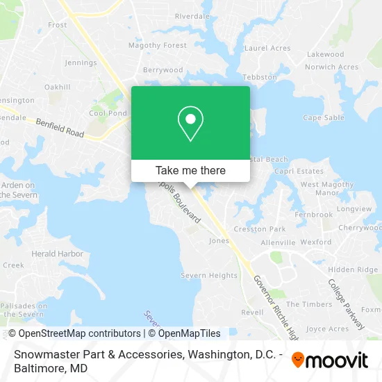 Snowmaster Part & Accessories map