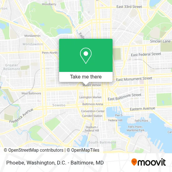 Phoebe map