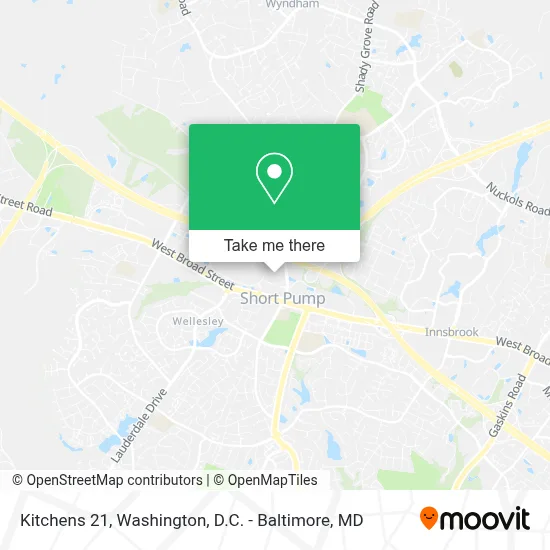 Kitchens 21 map